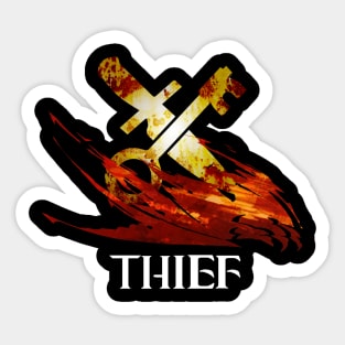 GW2 Thief profession Fantasy medieval Wars MMORPG gamer Sticker